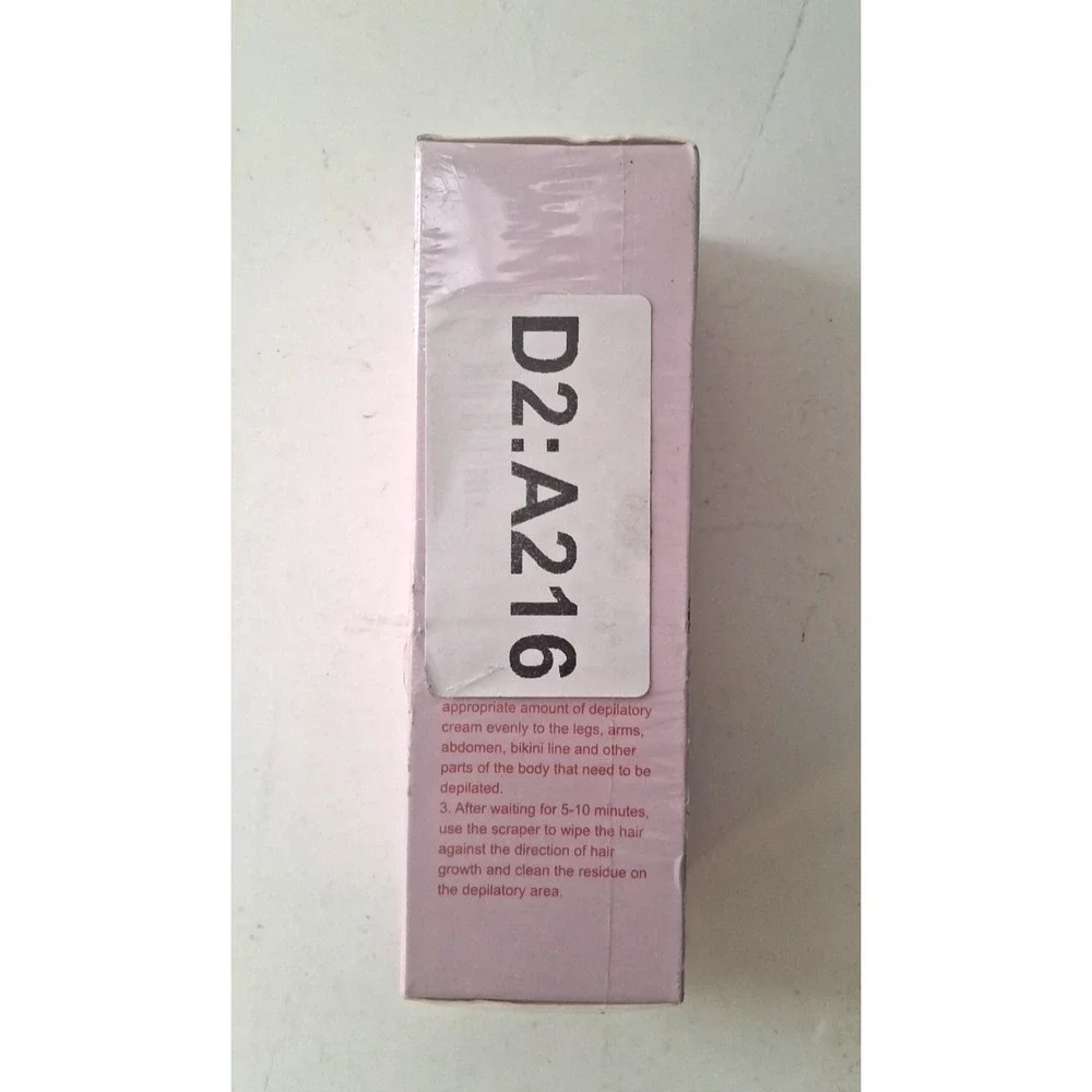 New Sealed OceAura Bye Bye Bushes Hair Removal Cream 1.76oz Aloe & Cucumber